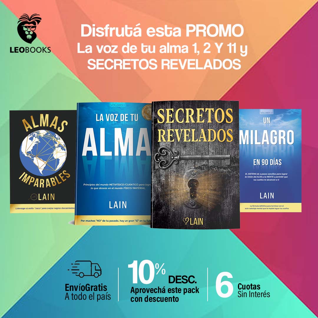Saga La Voz De Tu Alma- Lain 4 Libros
