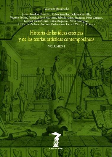 HISTORIA DE LAS IDEAS ESTÉTICAS Y DE LAS TEORIAS ARTISTICAS CONTEMPORANEAS 1