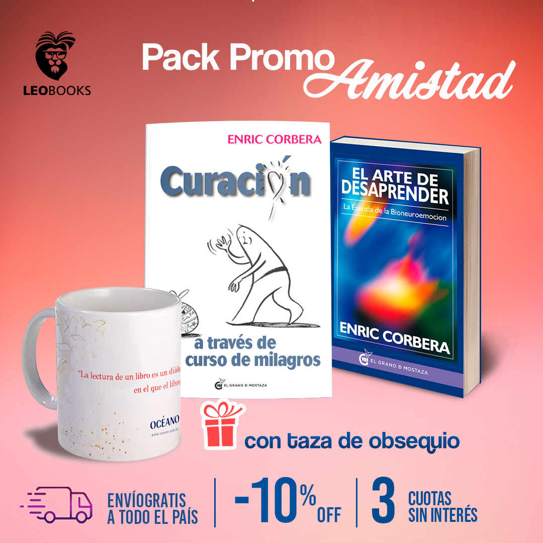 Pack Amistad - El Arte De Desaprender + Curso De Milagros + Regalo
