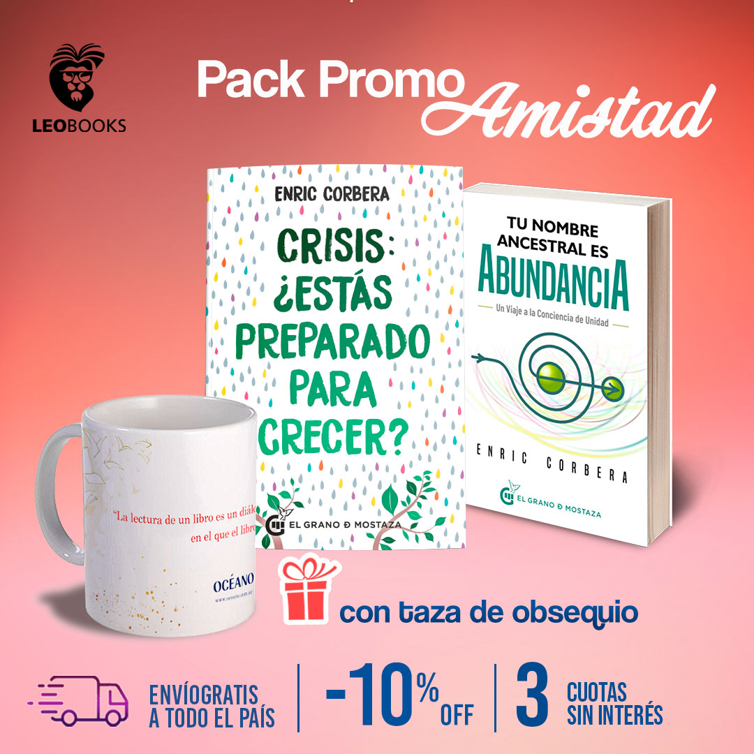 Pack Amistad - Pack Enric Corbera -  Abundancia + Crisis + Regalo