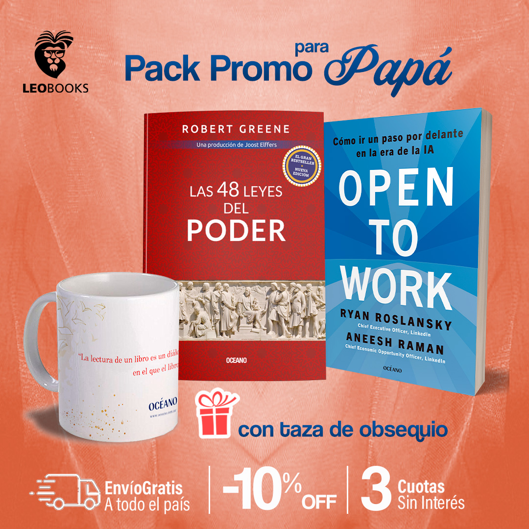 Pack Papá - Robert Greene + Open To Work | Pack Exclusivo + Taza