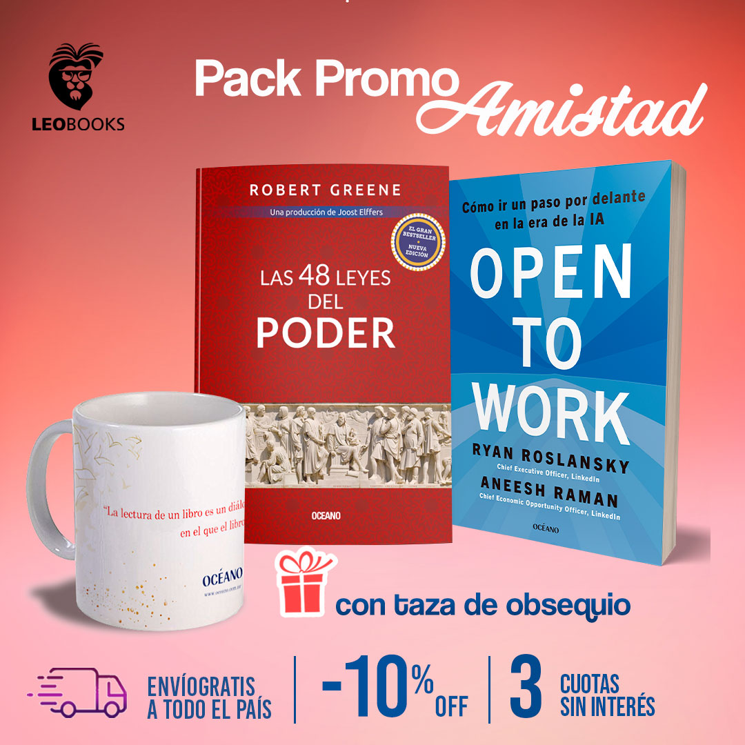Pack Amistad - Robert Greene + Open To Work | Pack Exclusivo + Taza