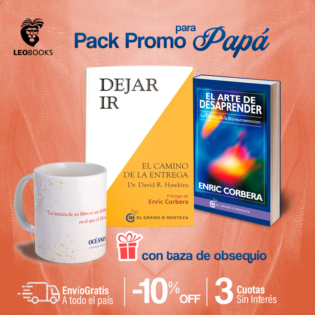 Pack Papá - El Arte De Desaprender + Dejar Ir + Taza De Regalo