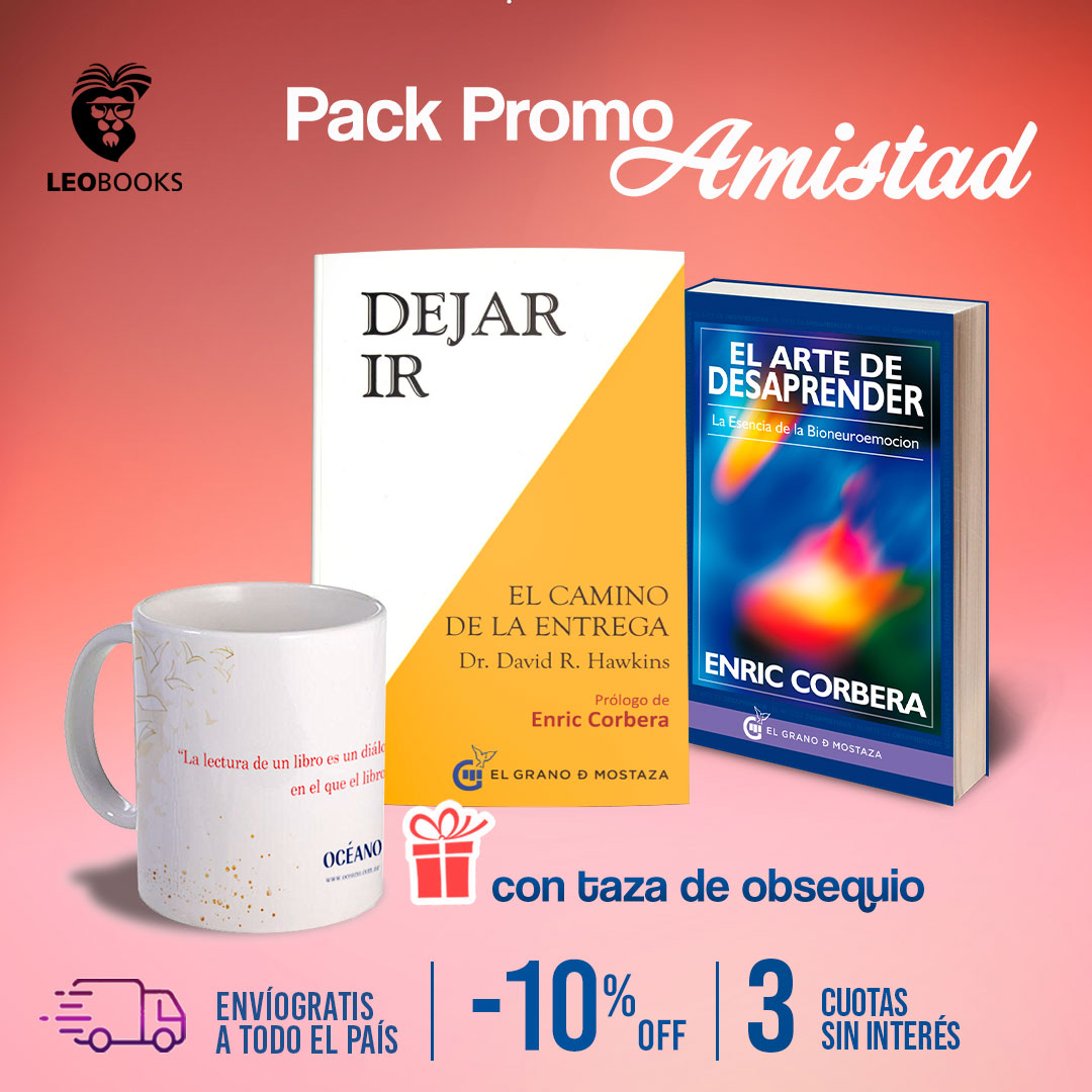 Pack Amistad -  El Arte De Desaprender + Dejar Ir + Taza De Regalo