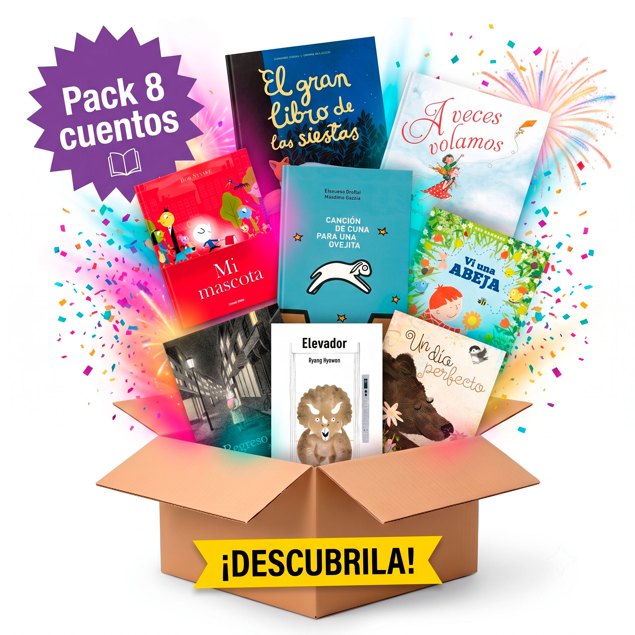 CUENTOS INFANTILES X 8 - TAPA DURA